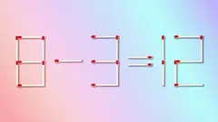 Puzzle: Only a genius can say which matchstick needs to be moved to get the right answer