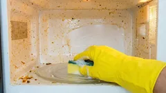 How to Remove Stubborn Grease from Your Microwave: Experts Share 4 Effective Methods