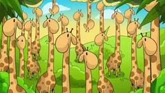 Puzzle: Can You Find the Snake Among the Giraffes in 10 Seconds?
